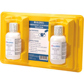 Global Industrial™ Double Bottle Eyewash Station 16 Oz.