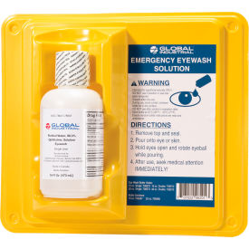 Global Industrial™ Single Bottle Eyewash Station 16 Oz.