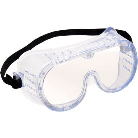 Global Industrial™ Safety Goggles with Neoprene Strap Anti-Fog Clear Lens/Frame