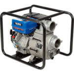 Global Industrial® GTP100A Portable Gasoline Trash Pump 4 Intake/Outlet 14HP