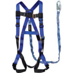 Global Industrial™ Contractor 1D Harness & 6'L Lanyard Combo