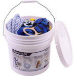 Global Industrial™ Roofer's Kit Harness Lifeline Anchor & Lanyard