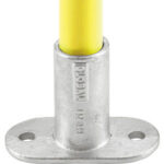 Global Industrial™ Pipe Fitting - Rail Flange 1-1/4"" Dia.