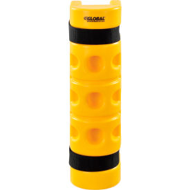 Global Industrial™ Rack Protector 3"" x 3"" Opening 18""H Yellow