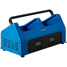 Global Industrial™ Dual Charging Station for Hot Swappable LiFePO4 Batteries