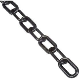 Global Industrial™ Plastic Chain Barrier 2""x50'L Black