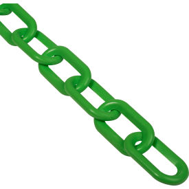 Global Industrial™ Plastic Chain Barrier 2""x50'L Green