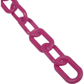 Global Industrial™ Plastic Chain Barrier 2""x50'L Magenta