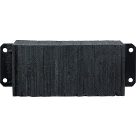 Global lndustrial™ Heavy Duty Dock Bumper Rectangular 26Wx10H Black