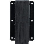 Global lndustrial™ Heavy Duty Dock Bumper Rectangular 13Wx24H Black