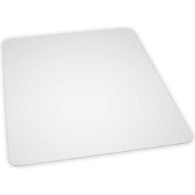 Interion® Office Chair Mat for Hard Floor - 46""W x 60""L - Straight Edge- Ind. Pkg