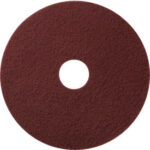 Global Industrial™ 13"" Stripping Pad Maroon 10 Per Case