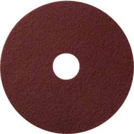 Global Industrial™ 13"" Stripping Pad Maroon 10 Per Case