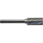 Global Industrial Cylindrical No Endcut Bur Double Cut 2""L x 1/8"" Shank Dia. 1/8"" Cut Dia.