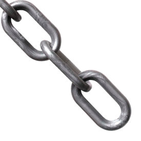 Global Industrial Plastic Chain Barrier 1-1/2""x50'L Silver
