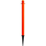 Global Industrial™ Plastic Ground Pole 35""H Safety Orange