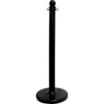 Global Industrial™ Plastic Stanchion Post 40""H Black