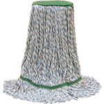 O-Cedar Commercial Large Finishing Loop-End Mop 1-1/4"" Band 12/Case - 97313