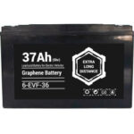 Replacement Battery 12V 36AH AGM for Global Industrial™ Floor Scrubber 641751