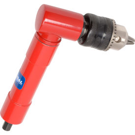 Global Industrial™  Right Angle Air Drill Standard Keyed 3/8"" Chuck 1800 RPM