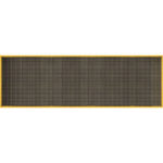 Global Industrial™ Drainage Mat 3'W x 10'L 7/8"" Thick Black/Yellow Border