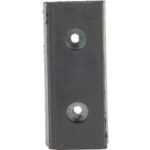 Global lndustrial™ Molded Dock Bumper Rectangular 10Wx4-1/2H Black