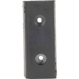 Global lndustrial™ Molded Dock Bumper Rectangular 10Wx4-1/2H Black