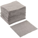 Global Industrial™ Universal Pad Medium Weight 15"" x 18"" Gray 100/Pack